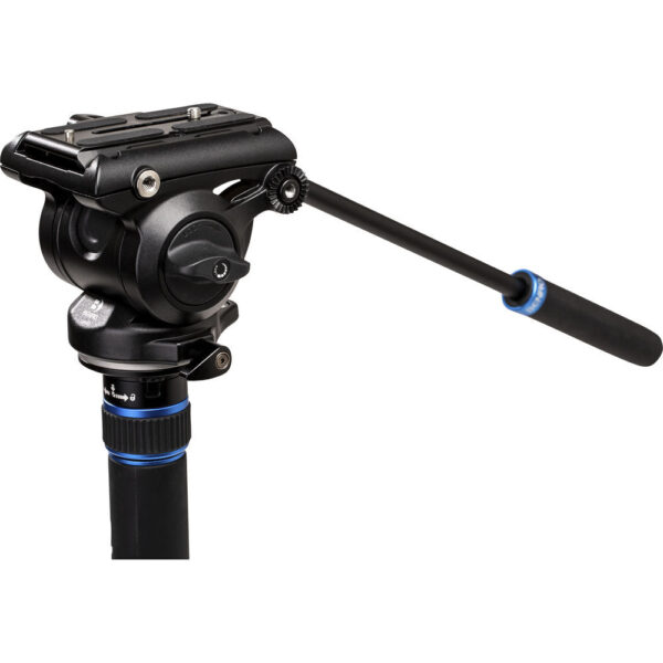 Benro Connect MCT38AF Aluminium Monopod Flip Lock S4PRO Head - Image 3