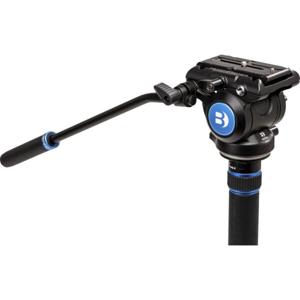 Benro Connect MCT38AF Aluminium Monopod Flip Lock S4PRO Head - Image 4
