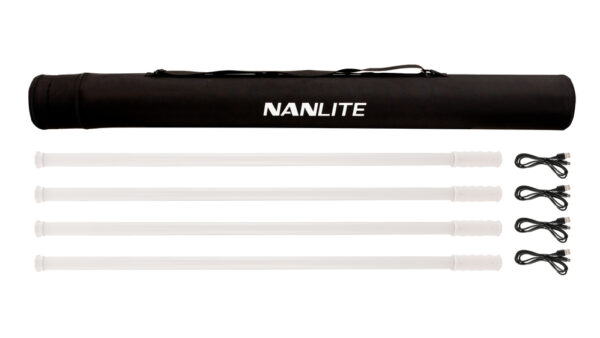 Nanlite Pavotube T8-7X LED tube 4KIT with carry bag