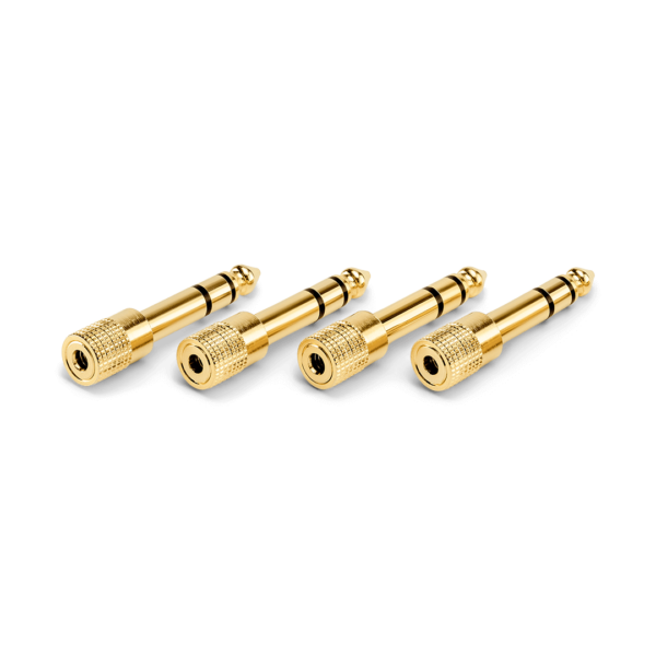 RODE HJA-4 3.5mm to 1/4″ TRS headphone adapters, 4 pack - Image 2