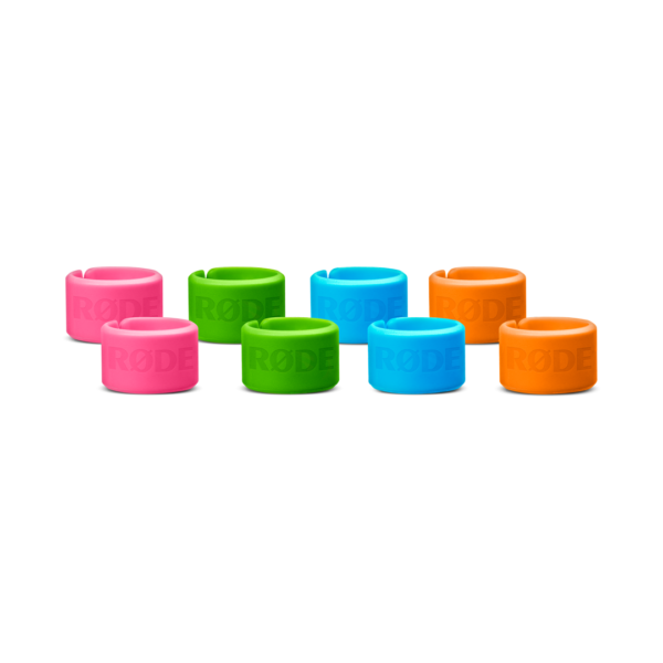 RODE XLR-ID – 8 Coloured XLR rings for RODECaster Pro