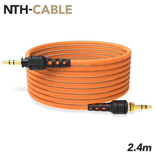 Rode NTH-CABLE24 Orange (2.4m Headphone Cable in Orange)