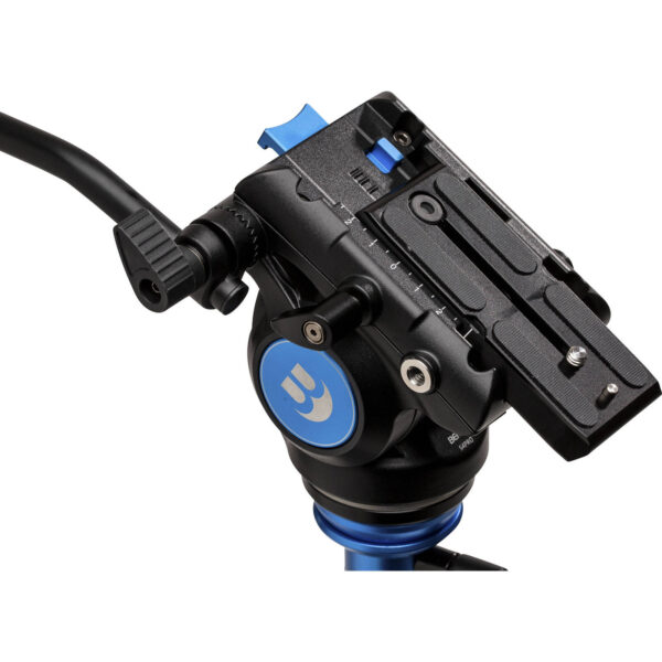 Benro S4PRO Video Head 4kg Payload QR4PRO Plate - Image 3