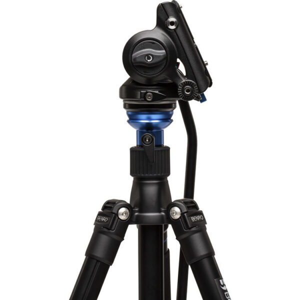 Benro S4PRO Video Head 4kg Payload QR4PRO Plate - Image 4