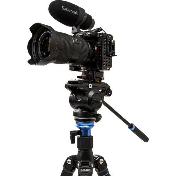 Benro S4PRO Video Head 4kg Payload QR4PRO Plate - Image 6
