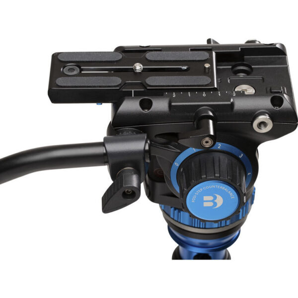 Benro S6PRO Video Head 6kg Payload QR6PRO Plate - Image 4