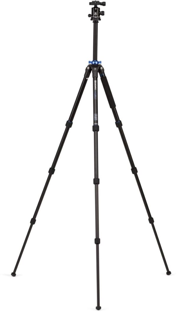 Benro Mach3 Tripod Series 1 Aluminium 4 Section Monopod Twist Lock B1 Ball Head - Image 3