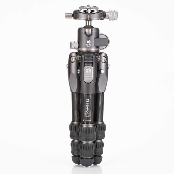 Benro Tortoise 03C Carbon Fibre 4 Section Photo Tripod Twist Lock GX25 Ball Head - Image 2