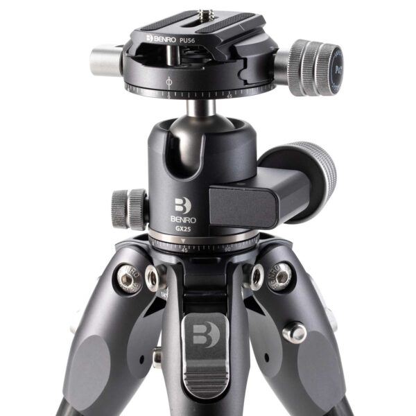 Benro Tortoise 03C Carbon Fibre 4 Section Photo Tripod Twist Lock GX25 Ball Head - Image 7