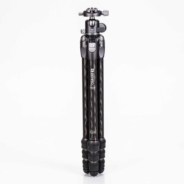 Benro Tortoise 24C Carbon Fibre 4 Section Photo Tripod Twist Lock GX30 Ball Head - Image 2