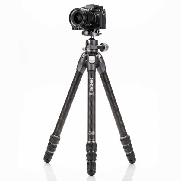 Benro Tortoise 24C Carbon Fibre 4 Section Photo Tripod Twist Lock GX30 Ball Head - Image 5