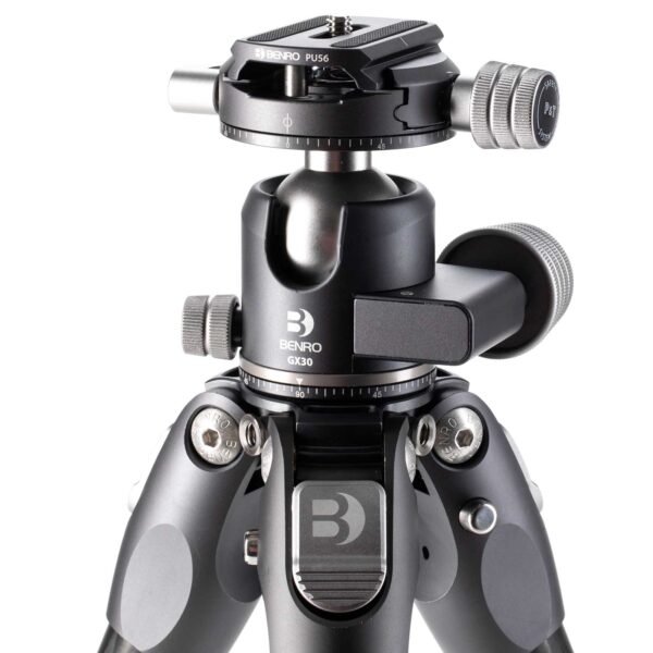 Benro Tortoise 24C Carbon Fibre 4 Section Photo Tripod Twist Lock GX30 Ball Head - Image 8