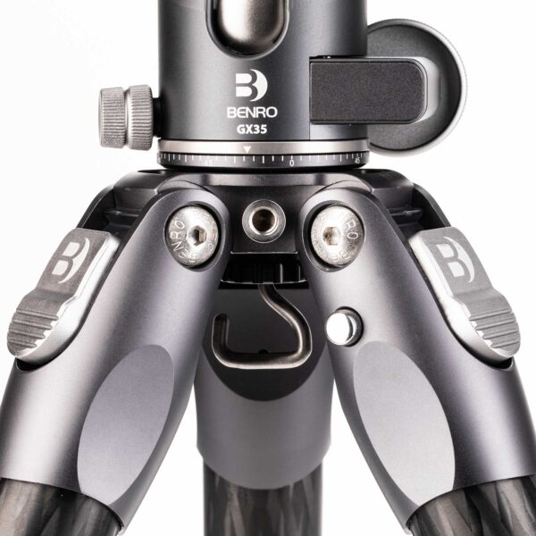 Benro Tortoise 34C Carbon Fibre 4 Section Photo Tripod Twist Lock GX35 Ball Head - Image 9