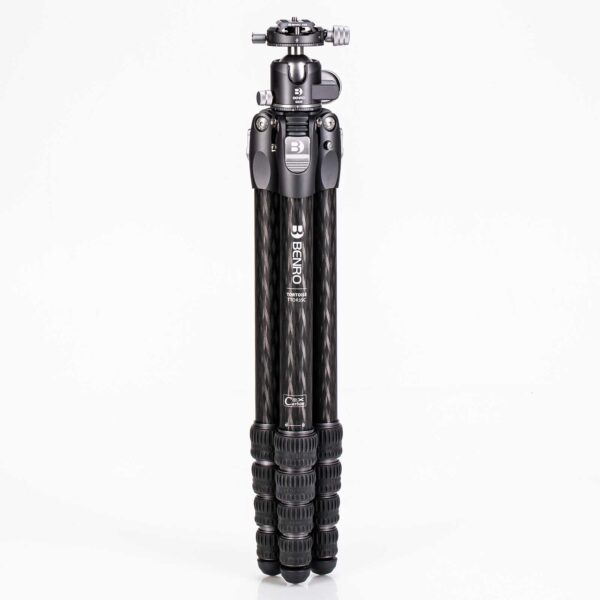 Benro Tortoise 35C Carbon Fibre 5 Section Photo Tripod Twist Lock GX35 Ball Head - Image 2