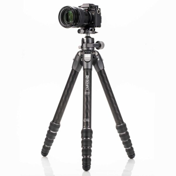 Benro Tortoise 35C Carbon Fibre 5 Section Photo Tripod Twist Lock GX35 Ball Head - Image 10