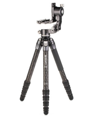 Benro Tortoise 35C Carbon Fibre 5 Section Twist Lock GH2F Folding Gimbal Head Video Tripod Kit