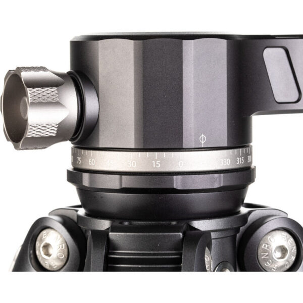Benro Tortoise 35C Carbon Fibre 5 Section Twist Lock GH2F Folding Gimbal Head Video Tripod Kit - Image 9