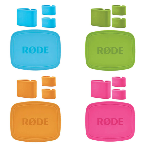 RODE COLORS Set of Coloured Identification Caps and Clips for NTUSB Mini - Image 3