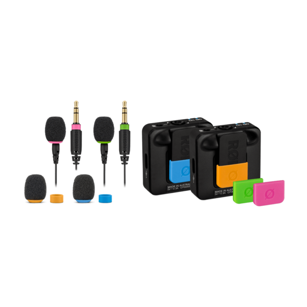 RODE COLORS 2 – Wireless GO II Identification Set