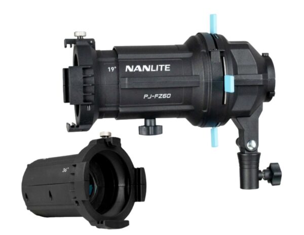 Nanlite Projection Attachment Mount for Forza 60 with 19 and 36 degree Lens
