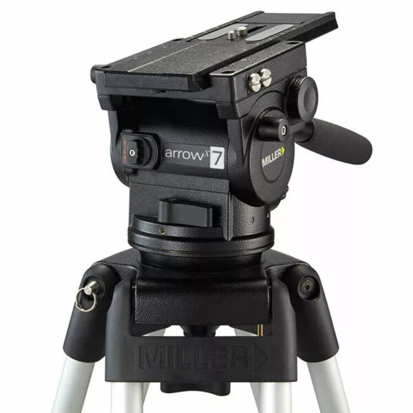 Miller CompassX CX8 Solo 75 2-Stage Alloy Tripod System - Image 2