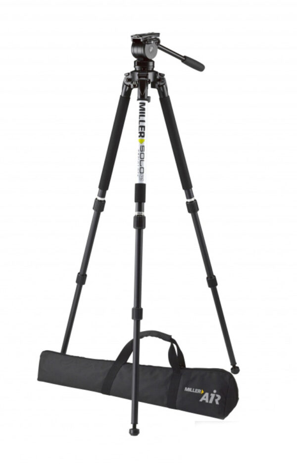 Miller ArrowX 3 Solo 100 3 Stage Carbon Fibre Tripod System - Image 2