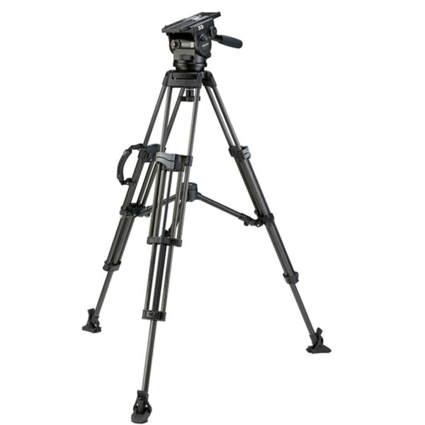 Miller ArrowX 5 Sprinter 2-Stage Carbon Fiber Tripod System With Mid-Level Spreader