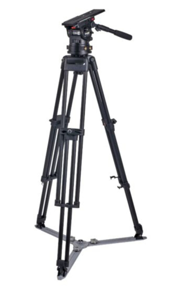 Miller CiNX 3 HDC 100mm 1-Stage Alloy Tripod System With Ground Spreader