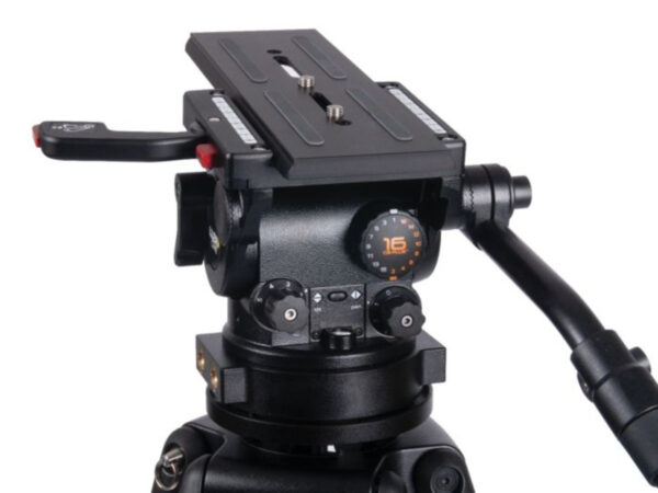 Miller CiNX 3 HDC 100mm 1-Stage Alloy Tripod System With Ground Spreader - Image 2