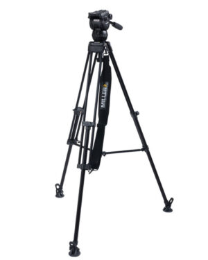 Miller CompassX CX2 Fluid Head With Toggle 1-Stage LW Alloy Tripod