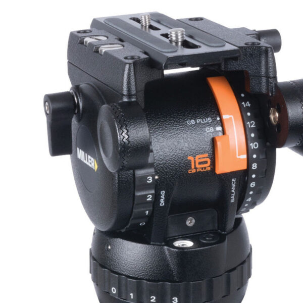 Miller CX10 Solo-Q 100 3 Stage Carbon Fibre Tripod System - Image 3