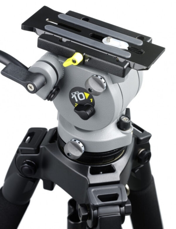 Miller Sprinter II 1-Stage Alloy Tripod (Mid-Level Spreader Ready) - Image 2