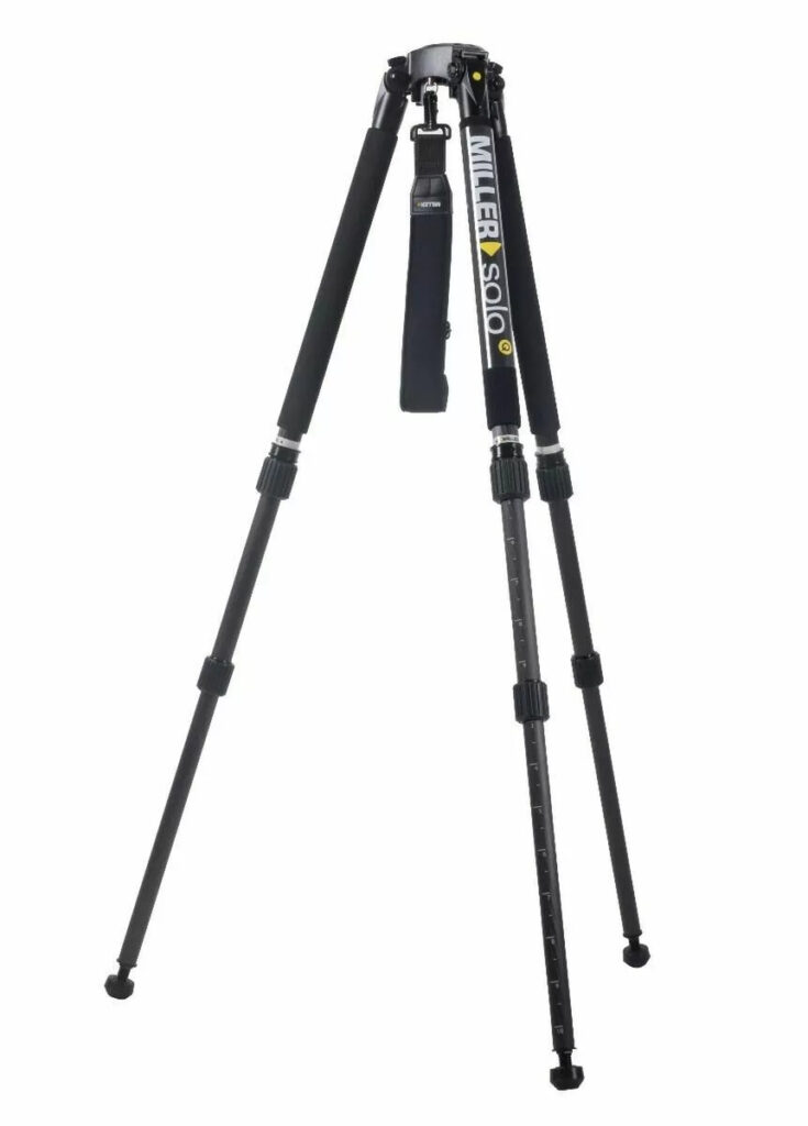 Miller SoloQ 75 2 Stage Carbon Fibre Tripod Legs TecArt