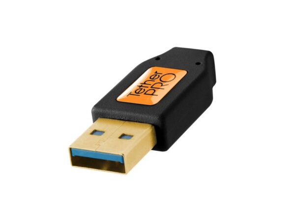 Tether Tools TetherPro USB 3 Micro-B Right Angle Adapter 4.6m Black - Image 3
