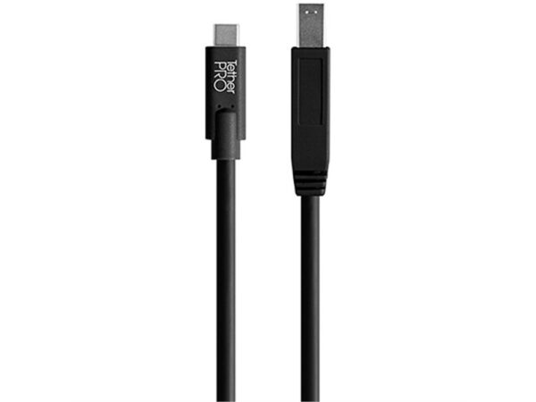 Tether Tools TetherPro USB-C to USB 3.0 Male B 4.6m Black