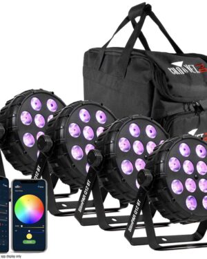 Chauvet DJ SlimPAR Q12BT Pack LED Par Bundle