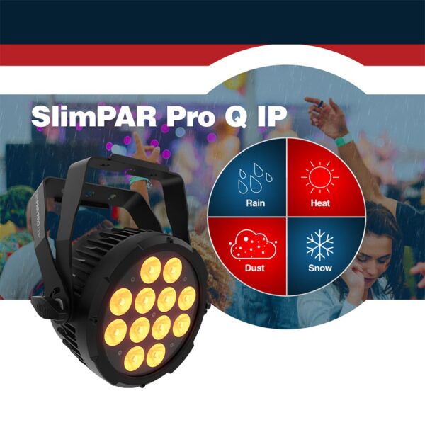 Chauvet DJ SlimPar PRO Q IP - LED Parcan - Image 6