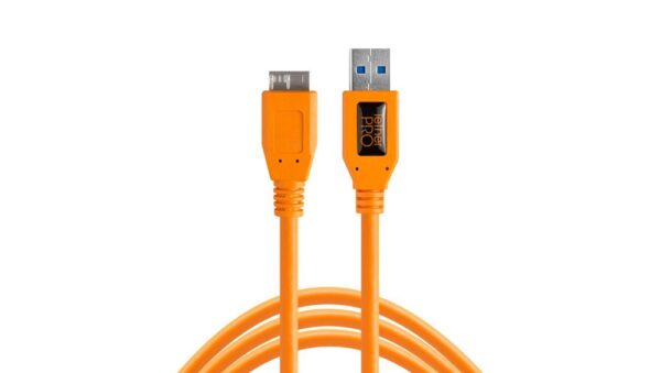 Tether Tools TetherPro USB 3.0 SuperSpeed Micro-B Cable 4.6m - Image 2