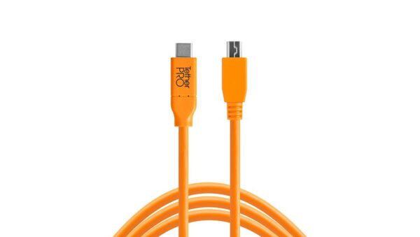Tether Tools TetherPro USB-C to 2.0 Mini-B 8-Pin - Image 2