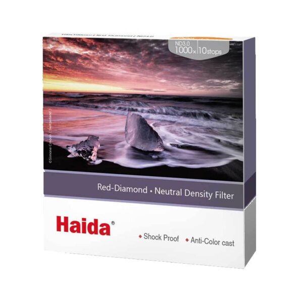 Haida Red-Diamond ND0.6 (4x) Filter - 2 Stop 100x100mm - Image 2