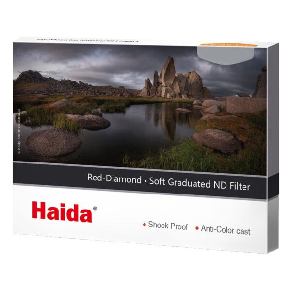 Haida Red-Diamond Soft Grad ND1.5 Filter - 5 Stop 100x150mm - Image 2