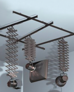 Hangers Telescopic, Pantographs, Sky Track and Operating Poles