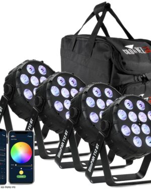 Chauvet DJ Slimpar T12 BT Pack LED Par Bundle