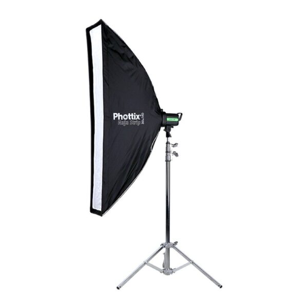 Phottix Raja Quick-Folding Strip Softbox 30x140cm (12"x55") - Image 4