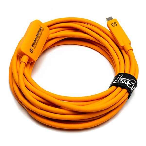 Tether Tools Tetherboost Pro USB-C Core Controller Extension - Orange - Image 2