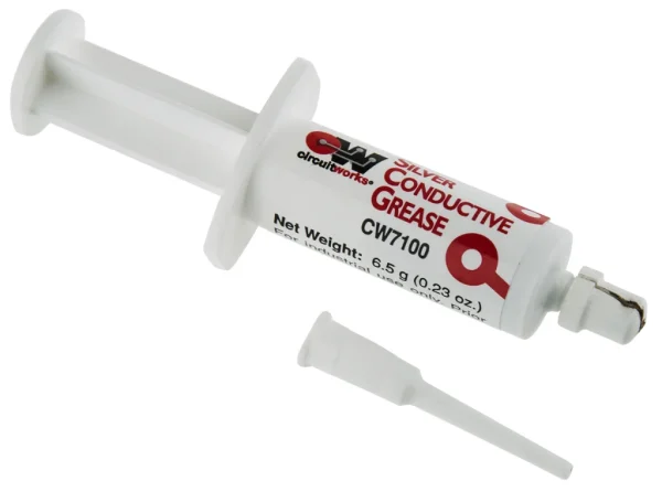 Chemtronics CircuitWorks CW7100 Silver Conductive Grease 6.5g