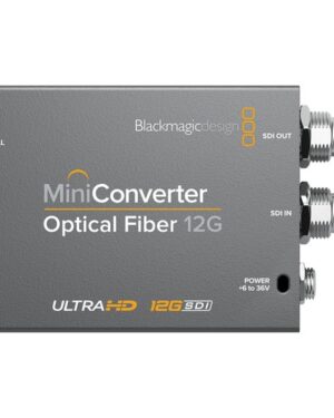 Blackmagic Design Mini Converter Optical Fiber 12G (No Optical Module included)