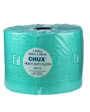 Chux Wiping Cloths Roll Green 500m x 30cm