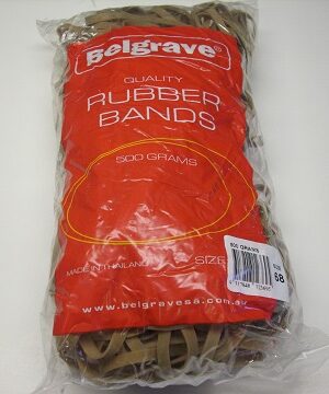 Belgrave Rubber Bands 500g No 68