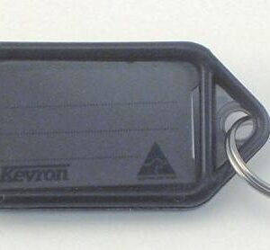 Kevron Key Tag Clicktags ID5 Pack of 50 Graphite / Dark Grey